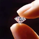 real diamond moissanite